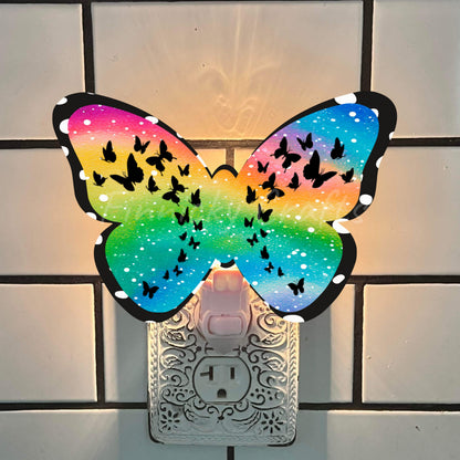 Dollar Deal - Firefly Mason Jar, Brightly Colored Butterfly, Beehive Plant Stake, Sublimation Digital Design Bundle - MDF, Acrylic