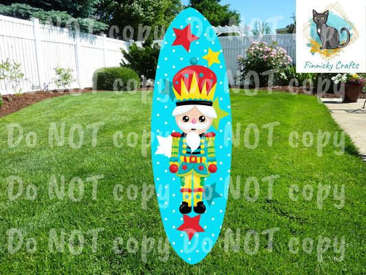 Nutcracker Long Oval Wind Spinner Design png Bundle
