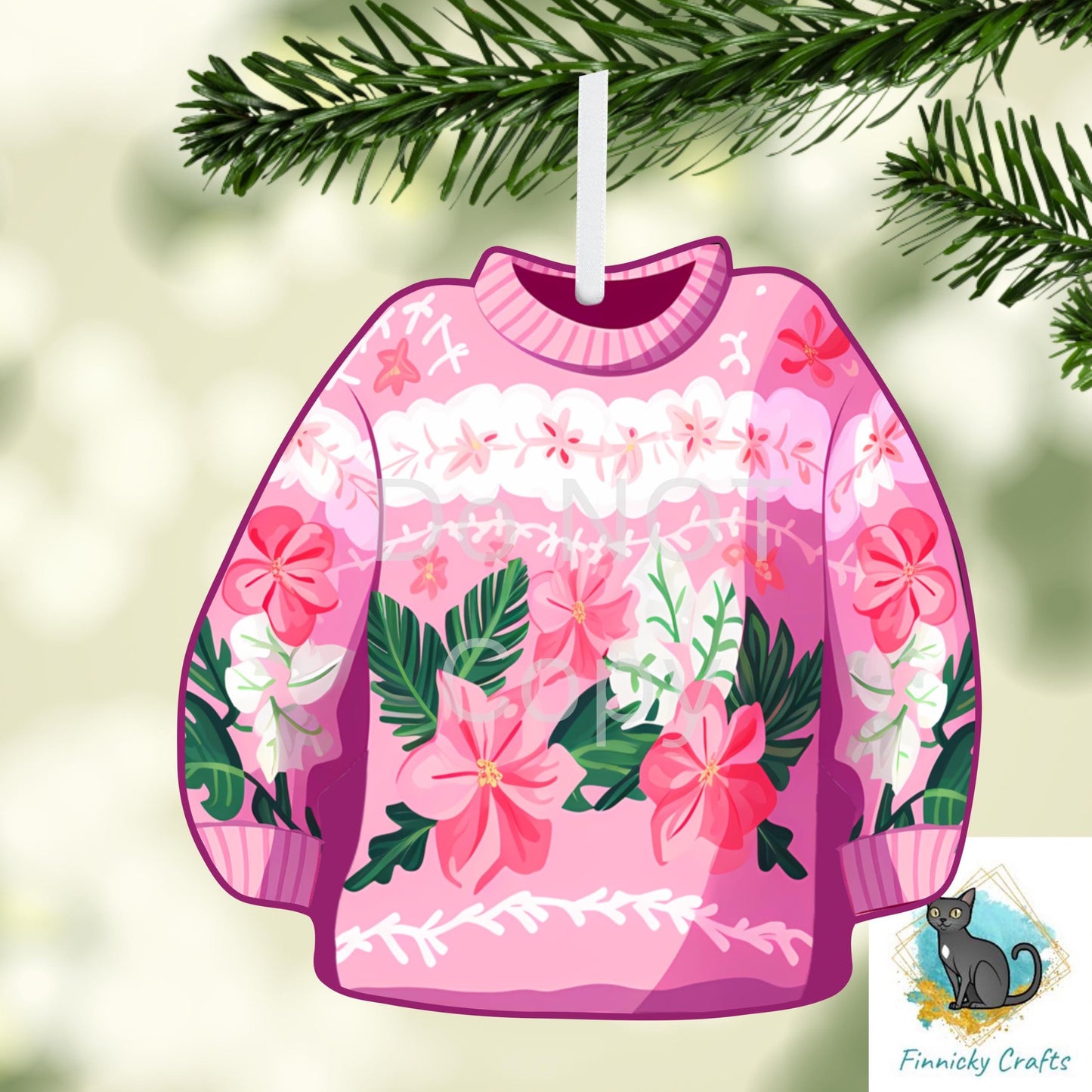 Sweater Blank Design - Winter Ornament, Ugly Christmas Sweater, Nightlight, Sublimation, Digital, PNG, Design, Download, MDF, Acrylic, DTF