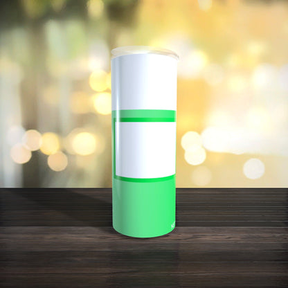 Customizable Spray Can Tumbler Template - Be Gone Template - Green - Digital Design - Sublimation Tumbler