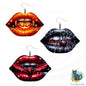 Halloween Lips - Spider, Bat, Pumpkin - Sublimation Digital Design Bundle - MDF - Acrylic - Night Light - Suncatcher - Earrings - Decor