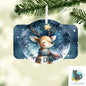 Rounded plaque, Reindeer, Christmas ornament, Sublimation, Digital, PNG, Design, Download Only, Ornament, Decoration, Sign