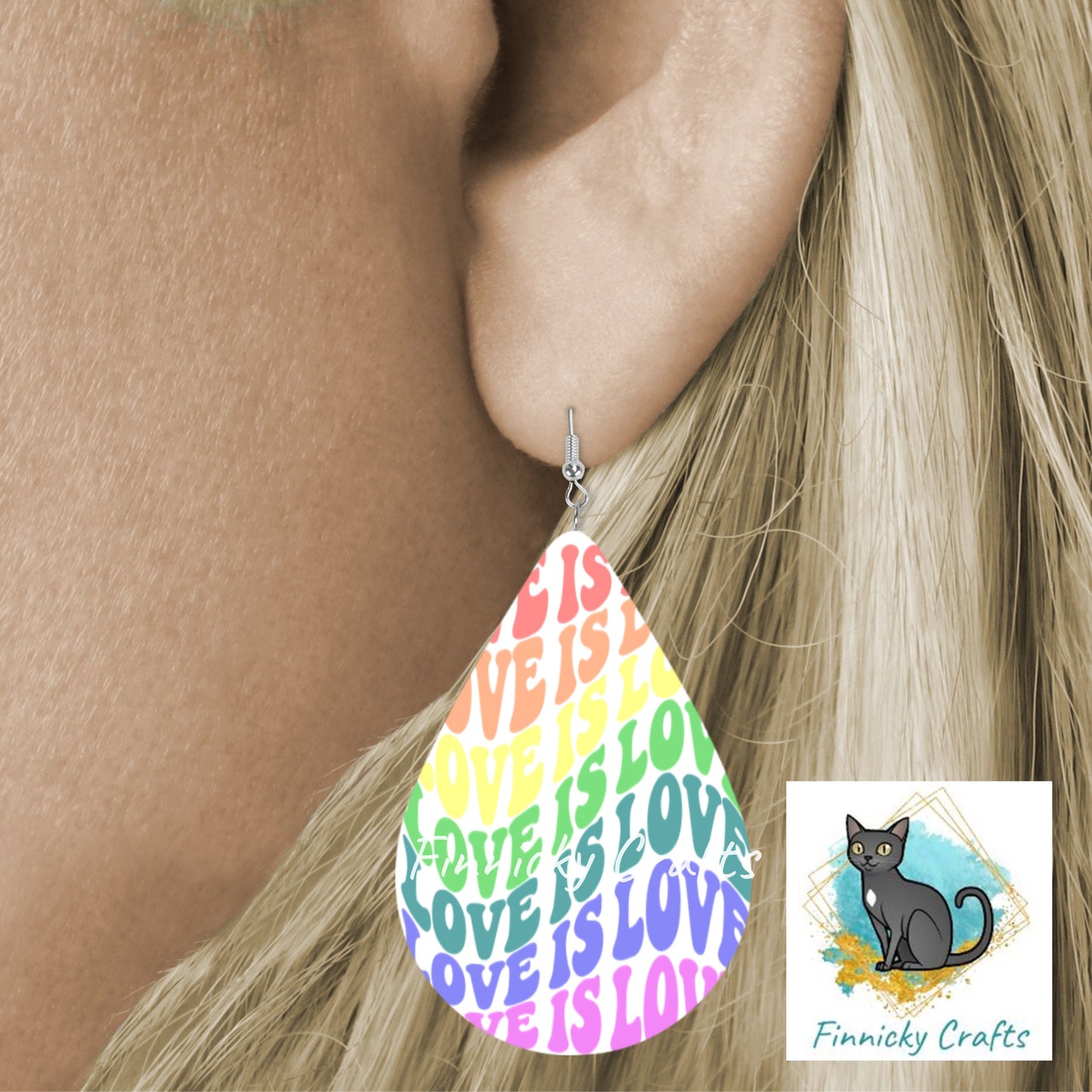 Teardrop Shape, Gay Pride, Digital, PNG, Download, Sublimation, Gay Support, Love is Love, Badge Reel