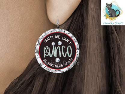 Bunco, Digital, PNG, Design, Download, Door Hanger, Ornament, Earrings, Badge Reel, Keyrings, Sublimation