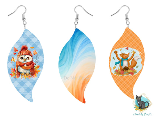 Swirl Bundle  Colorful, Fall, Autumn, Earring, Keychain, Wall Hanger, Door Hanger, Sublimation, Digital, PNG, Design, Download Only