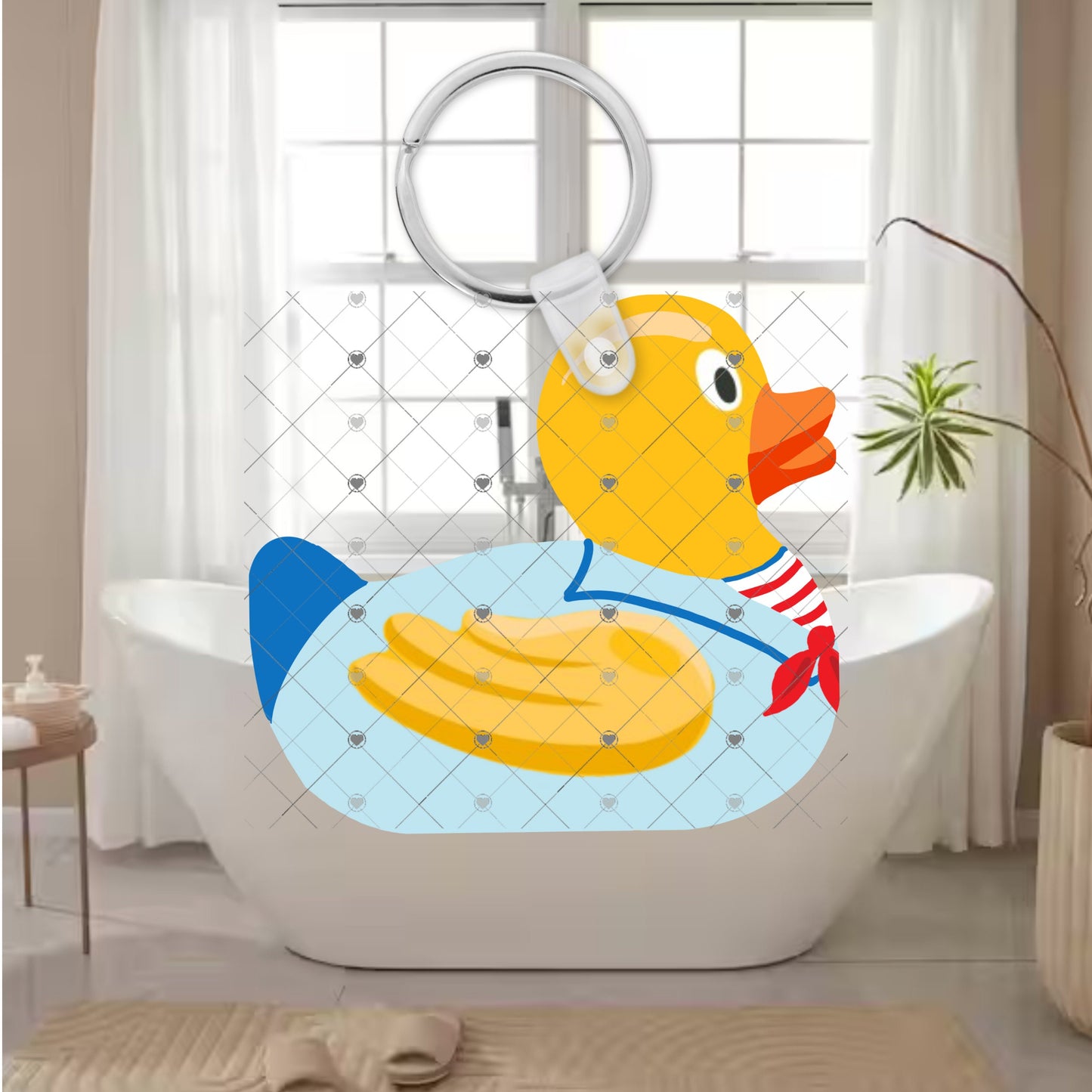 Rubber Ducky, Sailor Ducky, Mallard Ducky Keychains, Sublimation, Digital, PNG, DTF, Design, Download Only
