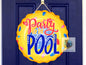 Party by the Pool Round Sign - T-shirt - Hat - Pillow - Apron - Coaster - Cup - Bag Design - Digital Download