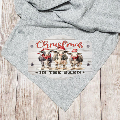 Plaque, Cows, Christmas ornament, lights, Sublimation, Digital, PNG, Design, Download Only, Ornament, Decoration, Sign, DTF