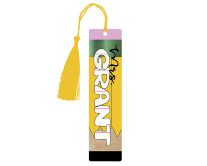 Pencil with lined paper letters - Digital Design - Sublimation Tumbler, clipboard, lip balm holder, key ring, bookmark
