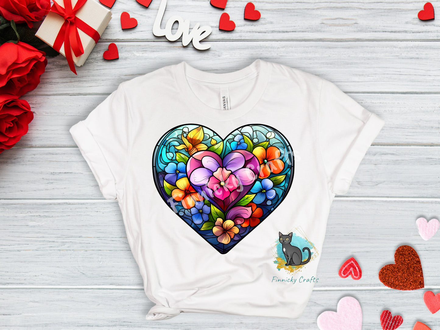 Stained Glass Heart, Earrings, Keychain, Wall Hanger, Door Hanger, Sublimation, Digital, PNG, Design, Download Only