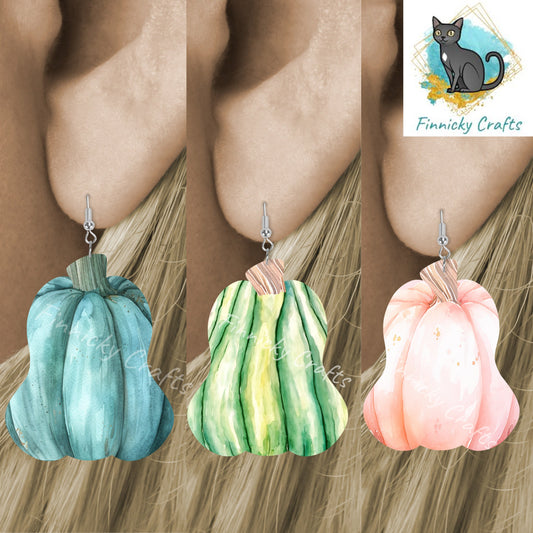 Lumpy Pumpkins, Pumpkin, Earrings Bundle Sublimation, Digital, PNG,  Download, Ornaments, Nightlight, Gift, MDF, Acrylic