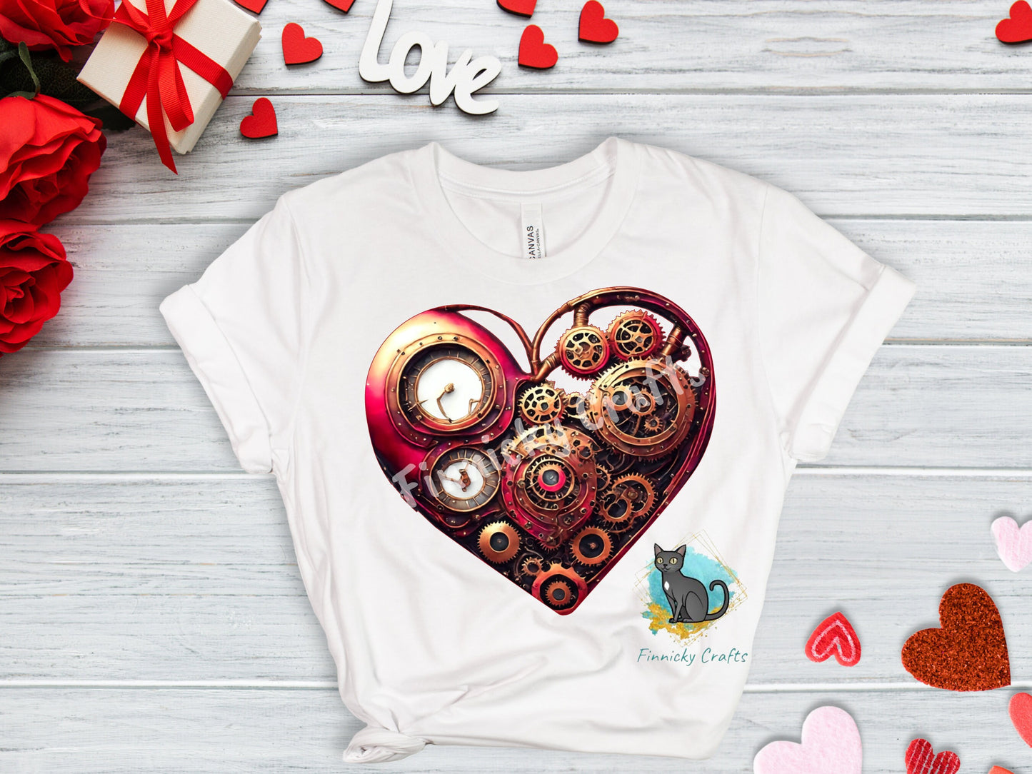 Steampunk Heart, Earrings, Keychain, Wall Hanger, Door Hanger, Sublimation, Digital, PNG, Design, Download Only