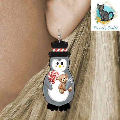 Baby Penguin Ornament,  Nightlight, Decoration, summer, Christmas, gift, Sublimation, Digital, PNG, Design, Download, MDF, Acrylic