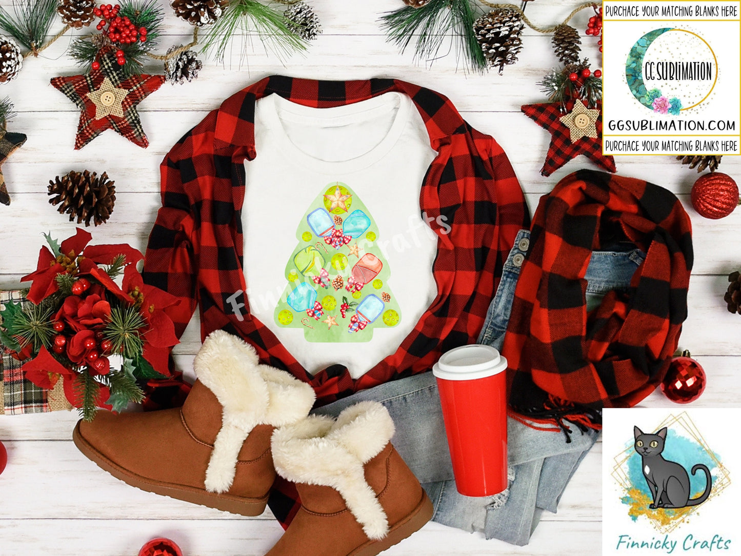 Pickleball Chubby Tree, Christmas Sign PNG, Digital Download, Sublimation, Decor, Earrings, Ornament, Badge Reel, Keyring