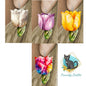 Tulips Sublimation Flower Digital Design- 4 colors - Bundle - Earrings - Signs - Design - keyring - badge reel - bag shirt design