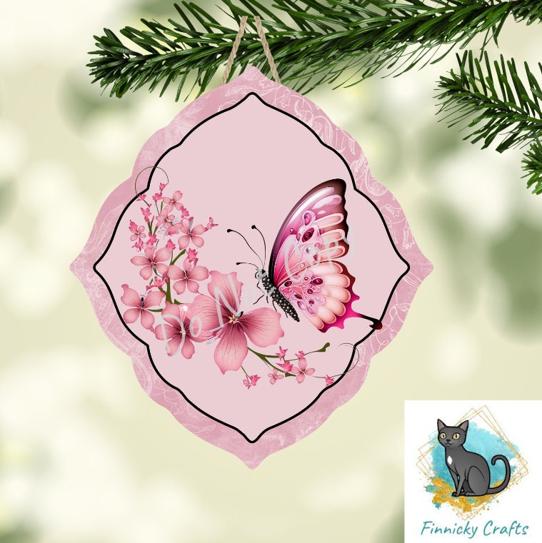 Fancy Diamond - Pink Butterfly - Teal Diamond - Gold Snowman Earrings Digital Download- Earrings, Keyrings, Ornaments, Decorations