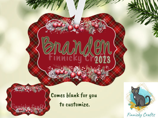 Customizable Christmas Red Plaid Sublimation Design PNG Graphic Clip Art Digital Download Benelux shape