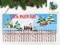 Candy Cane Holder, Snow Much Fun, Winter, Boys, Sledding, Digital, PNG, Design, Download, Ornament, Decoration, Sublimation