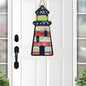 Patriotic Red White Blue Lighthouse Sign, Nightlight, Keychain, Earrings, Sublimation, Digital, PNG, Design, Download, Acrylic, MDF