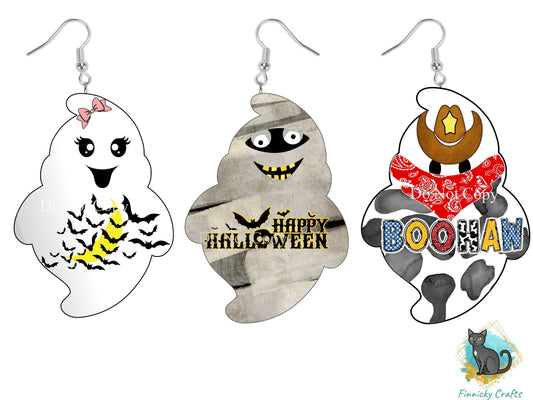Chubby Ghost Sublimation Digital Design Bundle