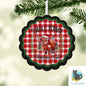 Scallop Blank, Highland Cow, Sign, Sublimation, Digital, PNG, Design, Acrylic, DTF, MDF, Nightlight, Ornament, Earrings