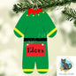 Customizable Elf Pajamas-  Xmas Sublimation Design PNG Graphic Clip Art Digital Download - Kid Pajamas