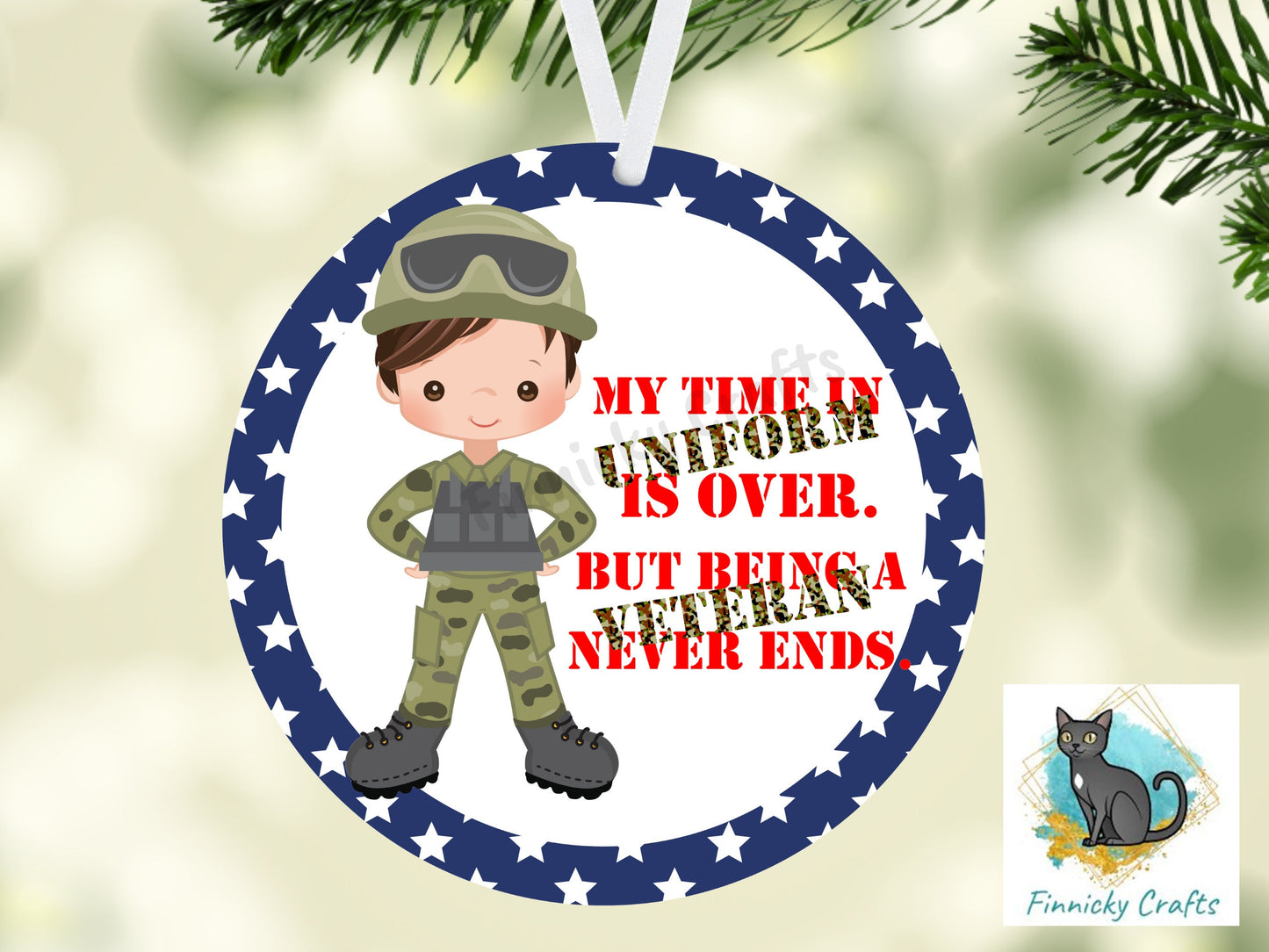 Military, Veterans Day, Men, Digital, PNG, Download, Ornament, Sublimation, Coaster, Round, Badge Reel, Keyring