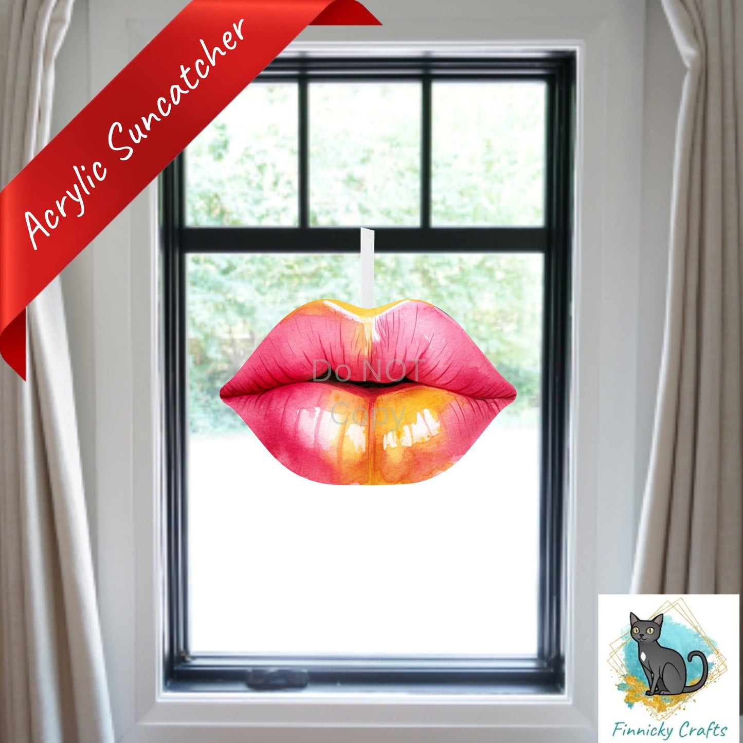 Pink Lemonade Lips -Sublimation Digital Design Bundle - MDF - Acrylic -Night Light-Suncatcher - Earrings- Key ring - Decor