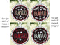 Bunco Bundle, 4 designs, Digital, PNG, Design, Download, Door Hanger, Ornament, Earrings, Badge Reel, Keyrings, Sublimation