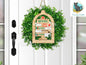 North Pole 4-sign directional decoration, Sublimation, PNG, Digital Download, Earrings, Door Hanger, Decoration, Ornament