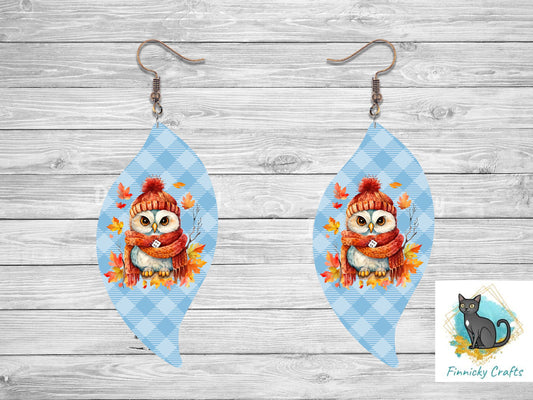 Fall Owl Colorful, Summer, Earring, Keychain, Wall Hanger, Door Hanger, Sublimation, Digital, PNG, Design, Download Only