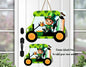Leprechaun Golf Cart, Sublimation, PNG, Digital Download, Door Hanger, Decoration, Ornament