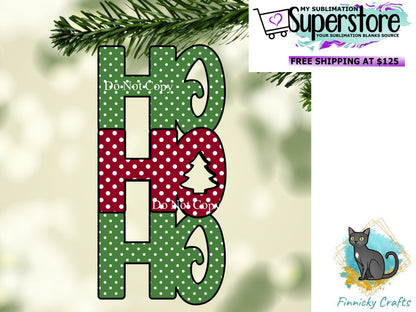 Ho Ho Ho Christmas Sublimation Design png
