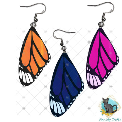 Butterfly Wing Shape, Monarch butterfly, Sublimation, Digital, PNG, Design, Download