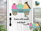 Fall, Pumpkin, Cart Silhouette, Sublimation, Tiered Tray Decor, Digital, PNG, Design, Download, Door Hanger