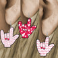 I love you sign language bundle, earrings, Sublimation, Digital Design, PNG, Download, Decoration, Door Hanger, Ornament, MDF, Acrylic