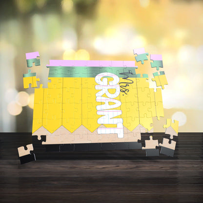 Pencil with lined paper letters - Digital Design - Sublimation Tumbler, clipboard, lip balm holder, key ring, bookmark