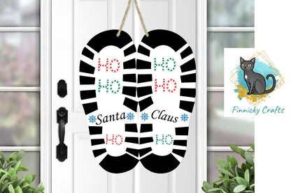 Santa Boots Christmas Sublimation Design png