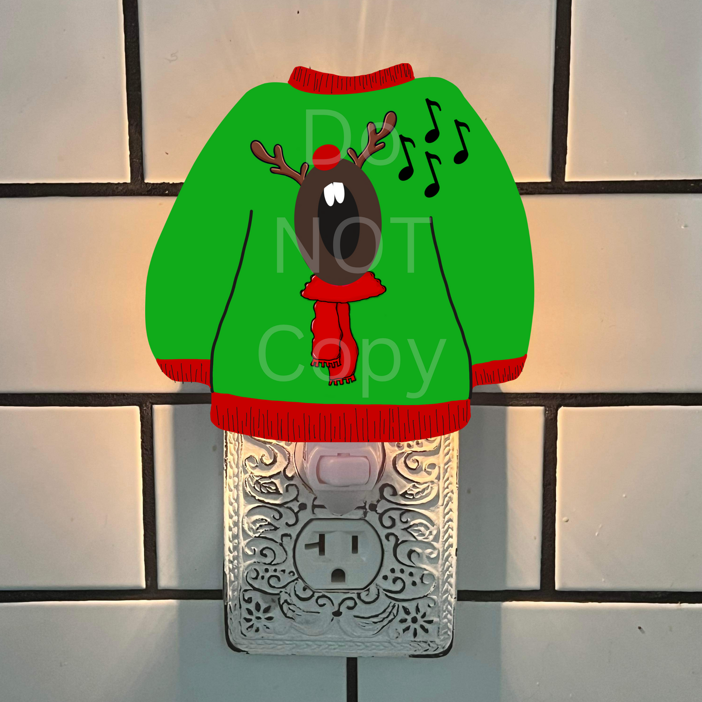 Sweater Blank Design - Winter Ornament, Snowman Sweater, Nightlight, Sublimation, Digital, PNG, Design, Download, MDF, Acrylic, DTF