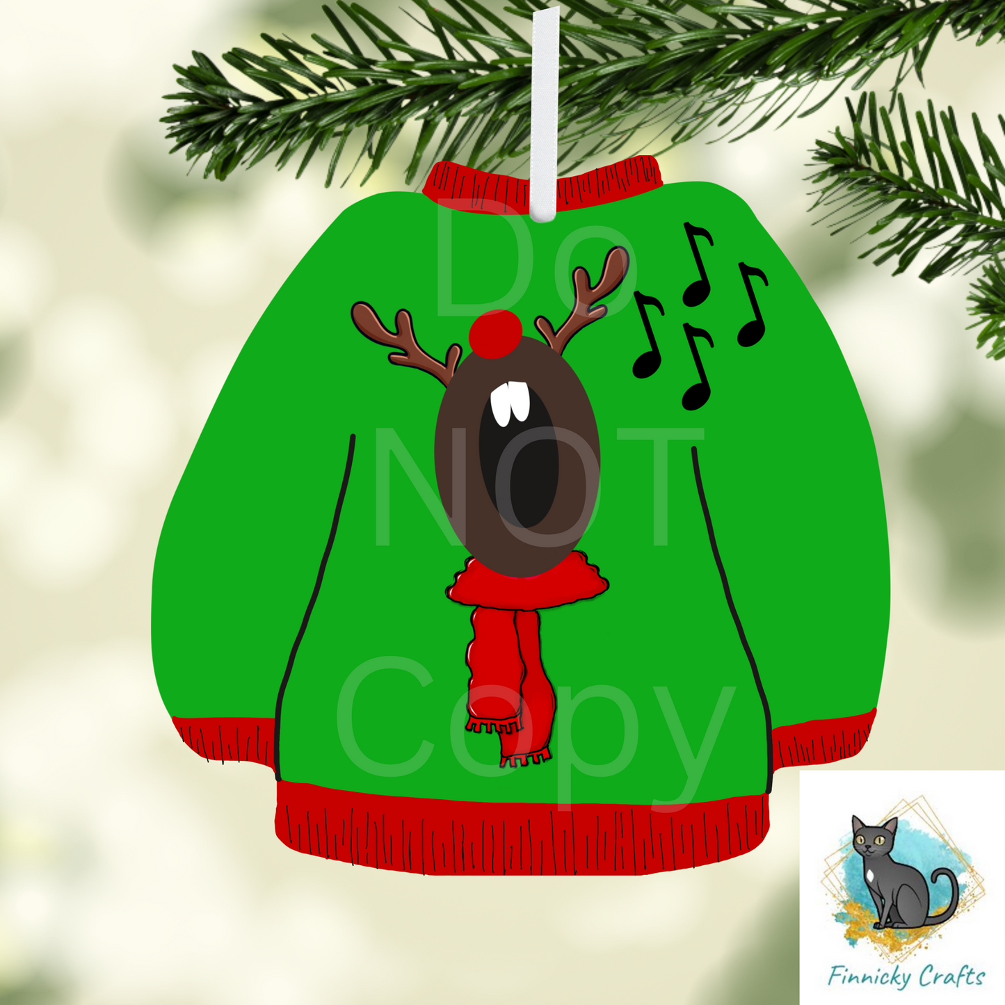 Sweater Blank Design - Winter Ornament, Snowman Sweater, Nightlight, Sublimation, Digital, PNG, Design, Download, MDF, Acrylic, DTF
