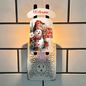 Snowman Sled Ornament, Nightlight, Decoration, Sleigh, Door hanger, Sublimation, Digital, PNG, Design, Download