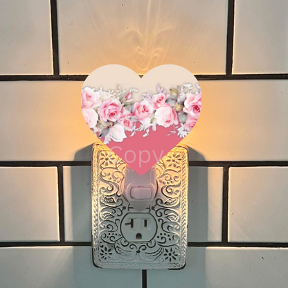 Floral Hearts Bundle, Earrings, Keychain, Wall Hanger, Door Hanger, Sublimation, Digital, PNG, Design, Download Only (Copy)