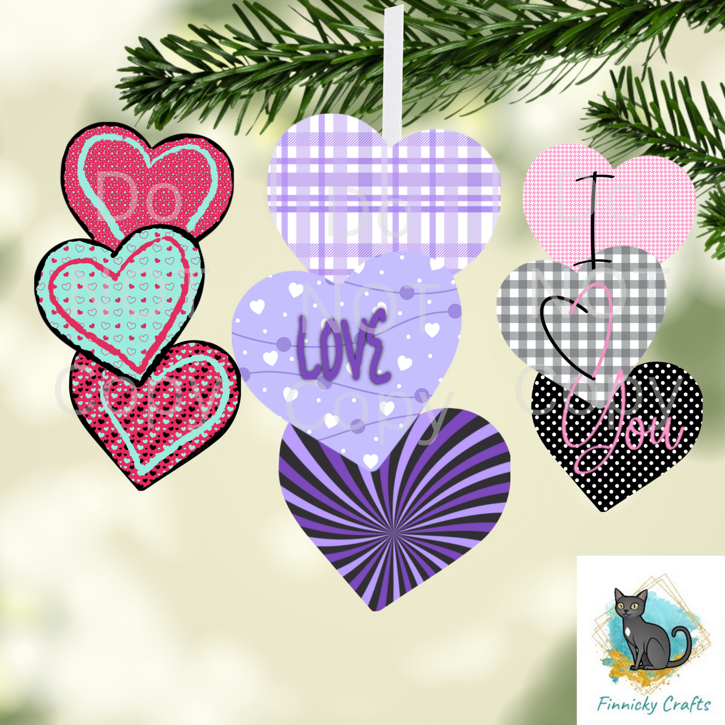 Trio heart, Earrings PNG, Sign PNG,  Sublimation Design, Digital Download, Gift