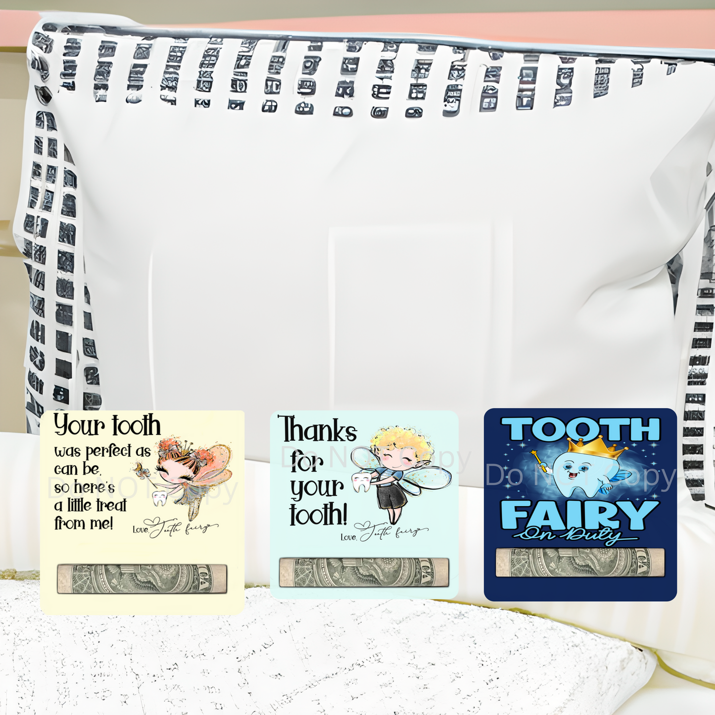 Tooth Fairy Money Holder - Bundle - Sublimation Digital File