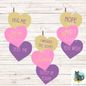 Conversation Trio heart, Earrings PNG, Sign PNG,  Sublimation Design, Digital Download, Gift