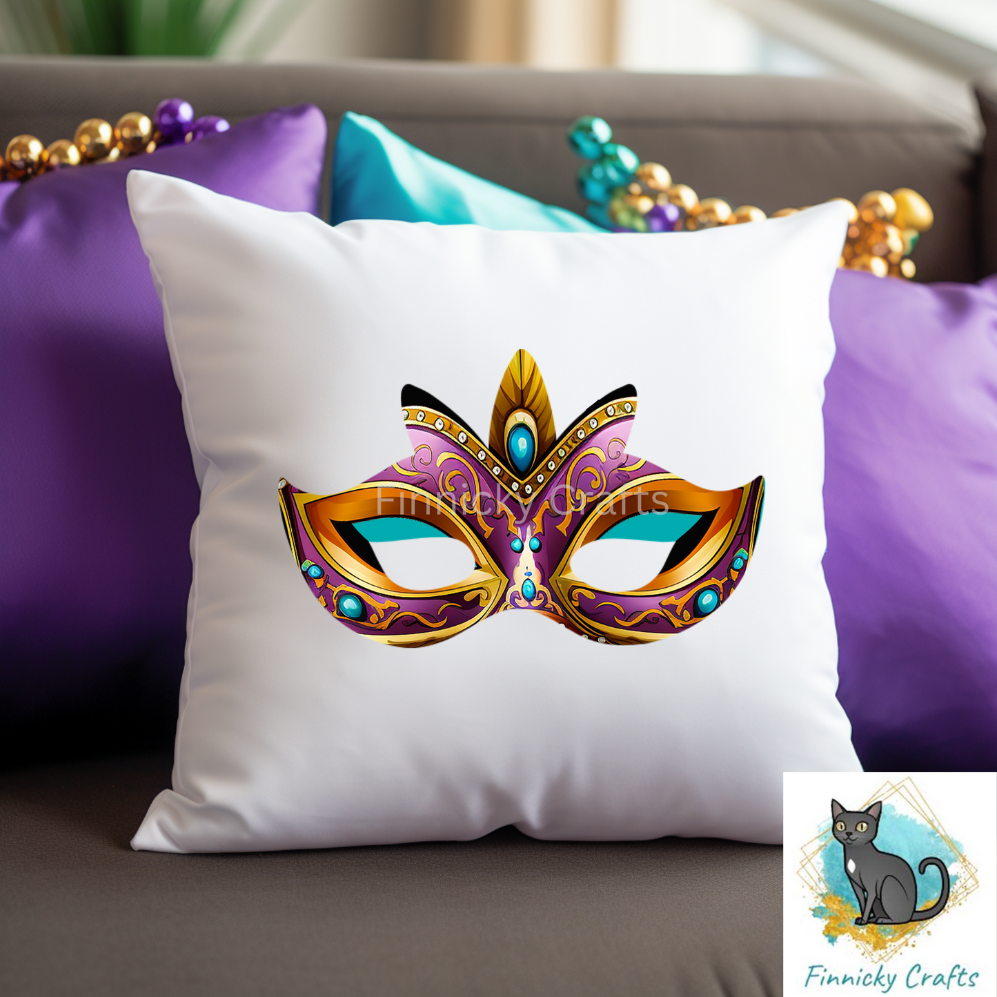 Mardi Gras Masks Earrings Digital Download- Earrings, Keyrings, Ornaments, Decorations (Copy)