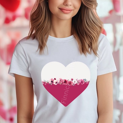 Floral Hearts Bundle, Earrings, Keychain, Wall Hanger, Door Hanger, Sublimation, Digital, PNG, Design, Download Only (Copy)