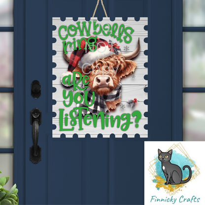 Highland Cow Stamp Ornament,  Nightlight, Decoration, Sublimation, Digital, PNG, Design, Download