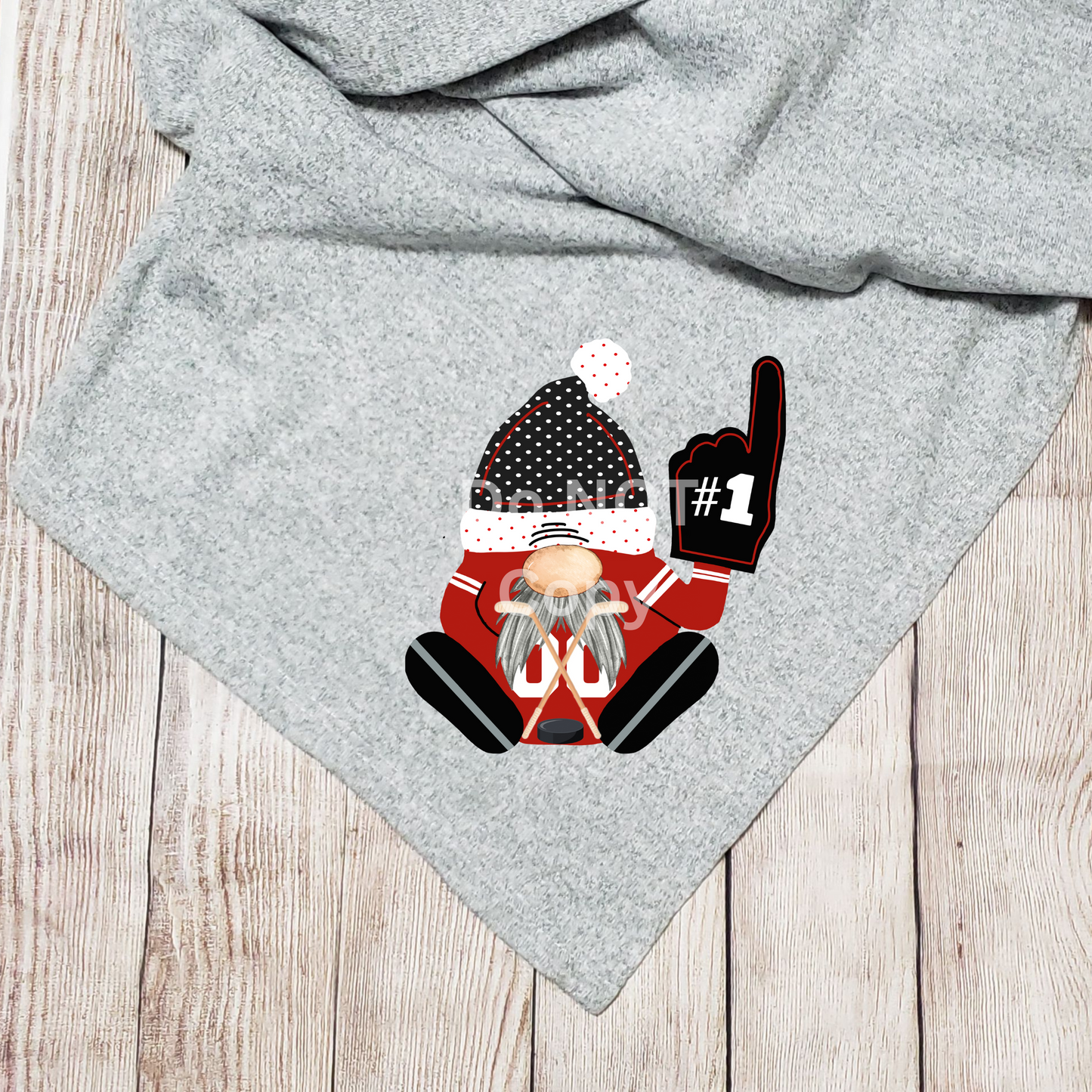 Hockey Gnome Design, Sports, Cute, Sublimation, Digital Design, PNG, Download, Decoration,Earring, Door Hanger,Wreath, Ornament