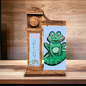 2-Piece, Interchangeable Happy Spring Frog Sign Inserts, Sublimation, Digital, PNG, Design, Download